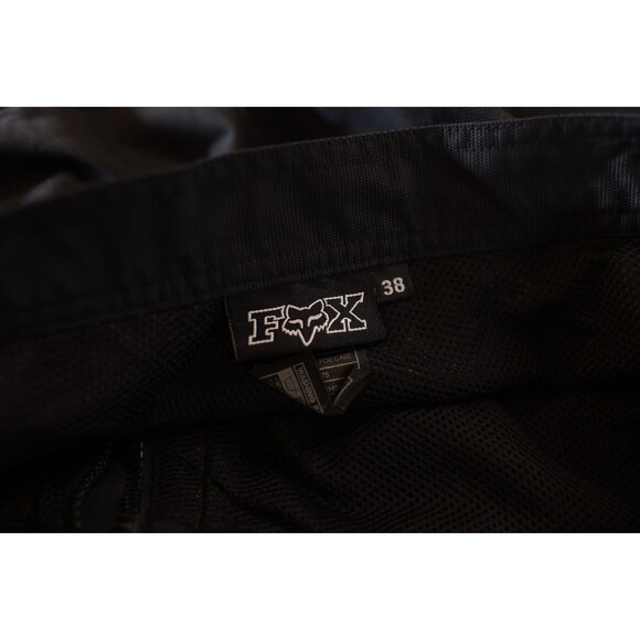Vintage Y2K Fox Racing Men's Logo Red Black Moto Racing Cargo Pants Size 38 - Picture 4 of 15